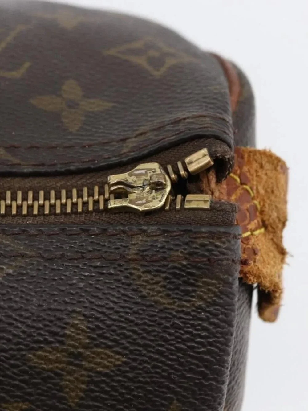 LOUIS VUITTON Monogram Speedy 35 Hand Bag M41524 LV Auth bs32224
